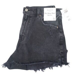 Abercrombie & Fitch Black Jean Shorts